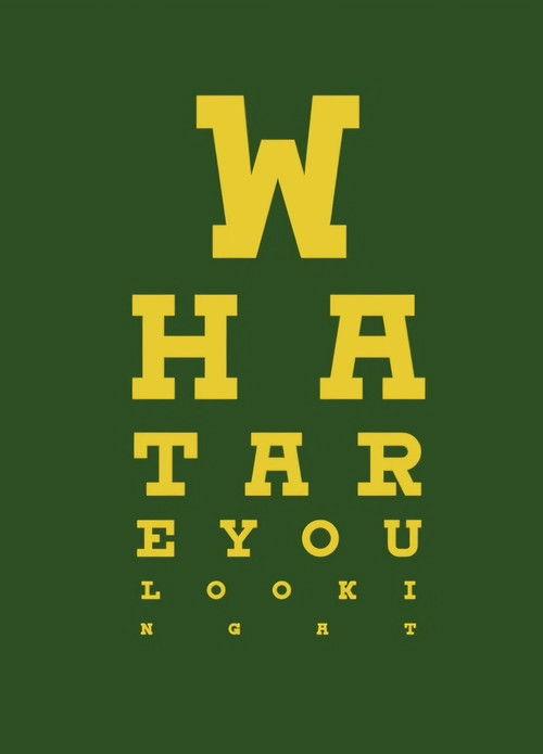 What Are You Looking At?