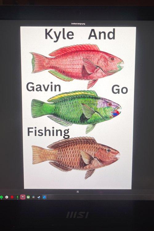 Kyle And Gavin Go Fishing