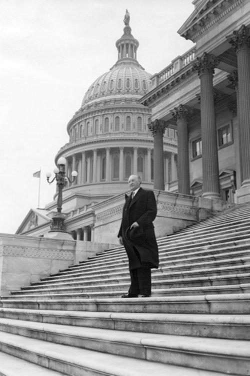 Ein Mann wirbt für sein Volk