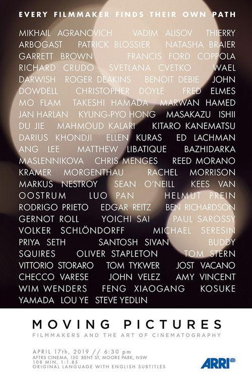 Moving Pictures: Filmmakers and the Art of Cinematography