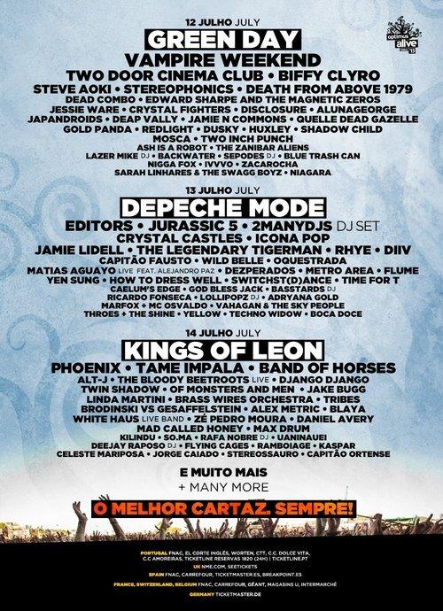 Green Day - Optimus Alive