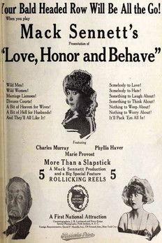 Love, Honor and Behave