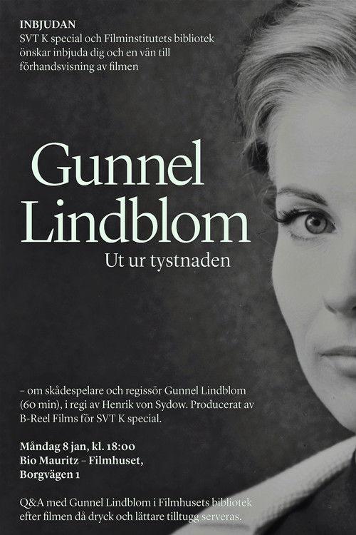 Gunnel Lindblom: Ut ur tystnaden